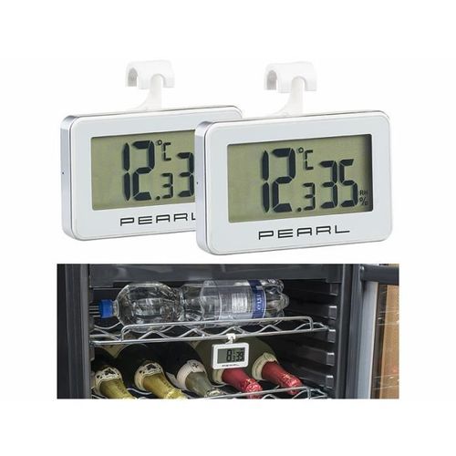 2 Thermomètres Électroniques Pour Réfrigérateur - Blanc