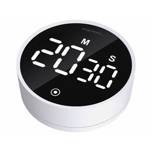 Minuteur Numérique À Molette Avec Écran Lcd Et Support Magnétique