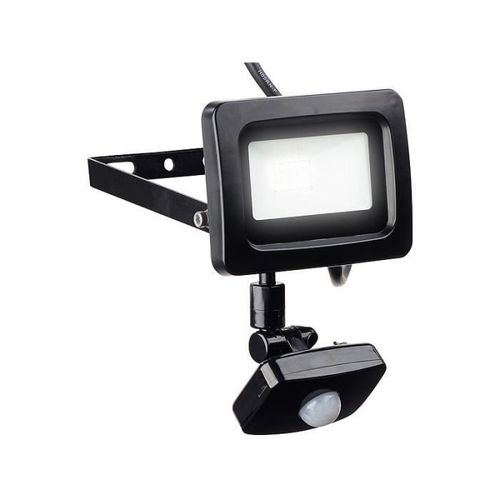 Mini Projecteur Étanche À Led 10 W / 800 Lm / Blanc Lumière Du Jour Avec Capteur