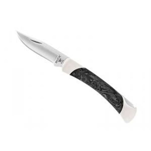 Couteau Collection Buck The 55 Acier S30v Satine Manche Carbone Marbre