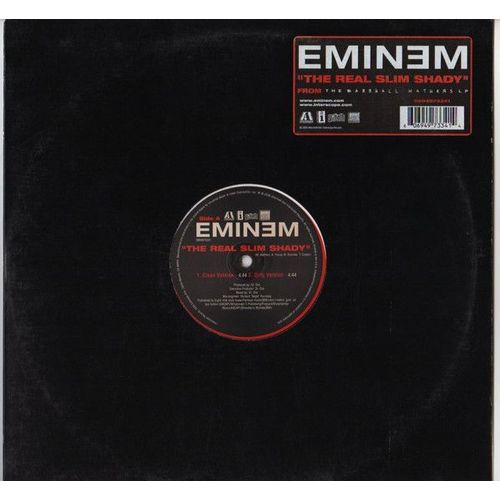 Eminem - The Real Slim Shady 12''