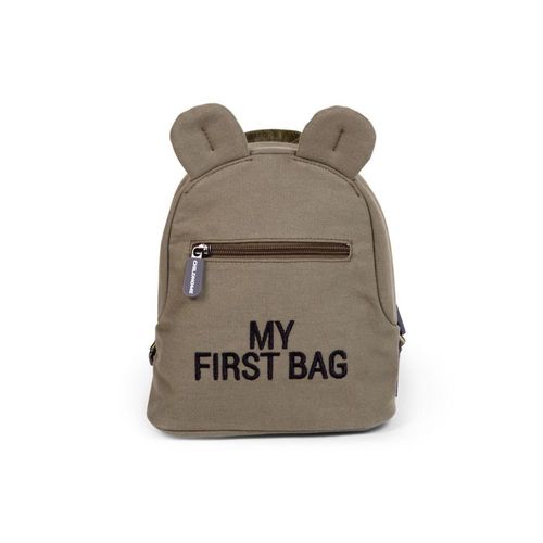 Sac À Dos Enfant My First Bag Canvas Kaki - Childhome