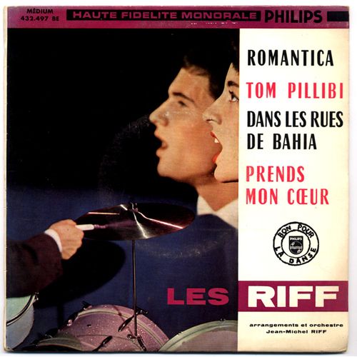 Les Riff - Romantica / Tom Pillibi / Dans Les Rues De Bahia / Prends Mon Coeur (E.P. 4 Titres, 1959)