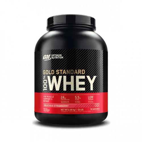 Gold Standard 100% Whey 2.3kg Optimum Nutrition | Fraise