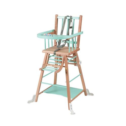 Chaise Haute Évolutive Marcel Hybride Vert Mint - Combelle