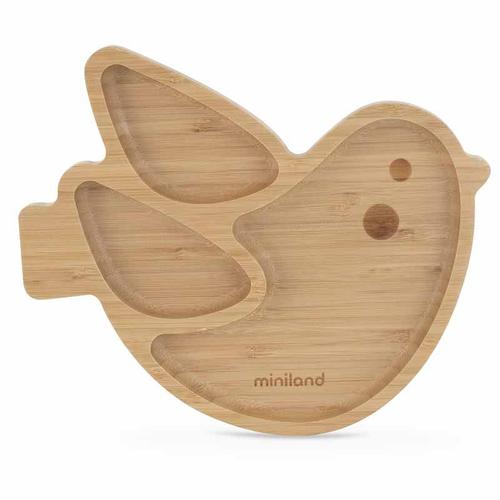 Assiette Compartimentée En Bois Chick