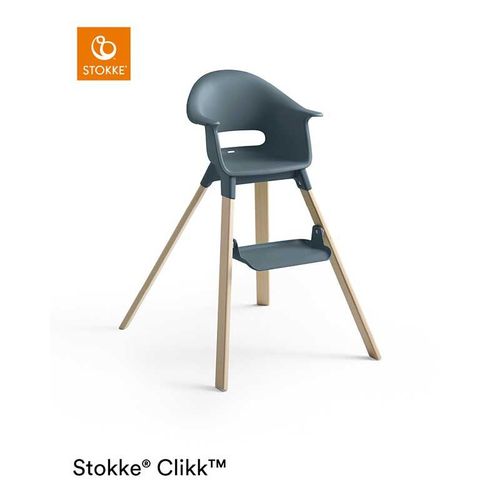 Chaise Haute Clikk - Fjord Blue