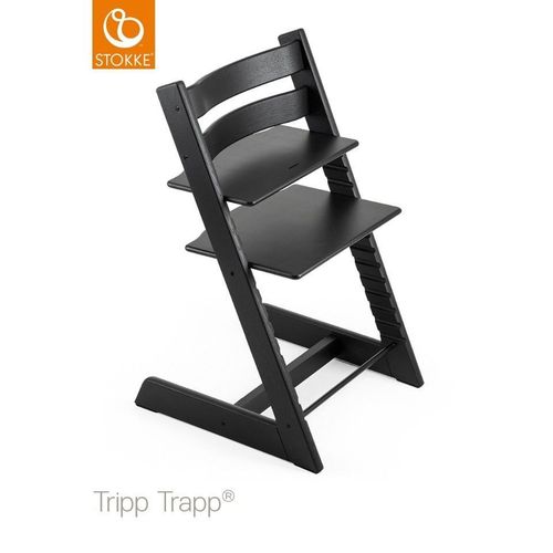 Chaise Haute Tripp Trapp Chêne ? Noir