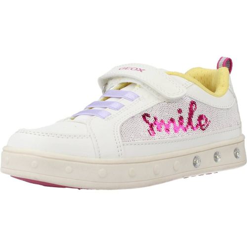 Geox J Skylin Girl Colour Blanc