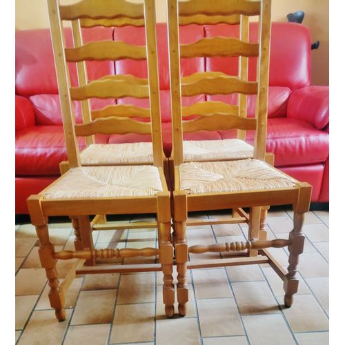 4 Chaises De S. À M.