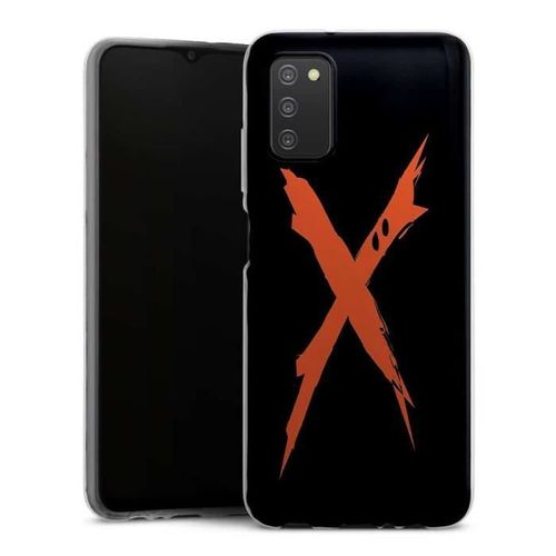 Coque Silicone Compatible Telephone Samsung Galaxy A03s Symbole Bakugo
