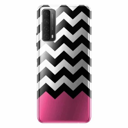 Coque Pour Huawei P Smart 2021 Zig Zag Rose