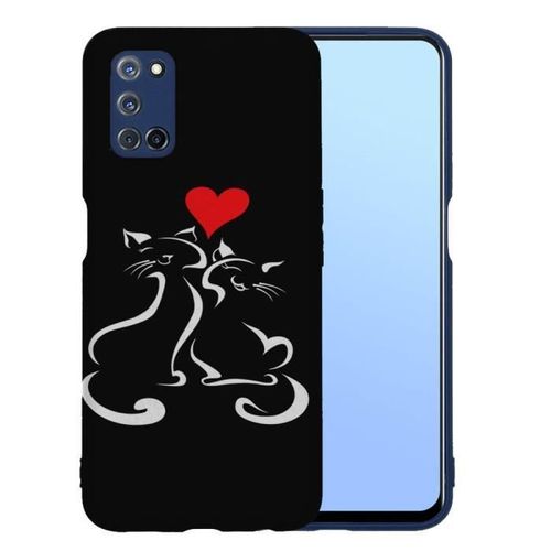 Coque Oppo A52, A72, A92 Cats Love