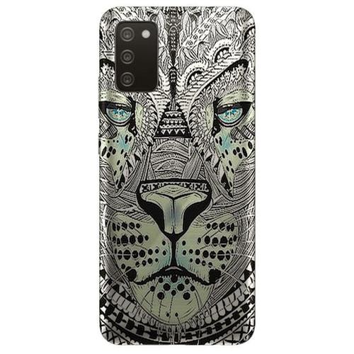 Coque Samsung Galaxy A02s Tigre Azteque - Silicone - Animaux