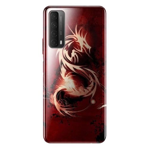 Coque Pour Huawei P Smart 2021 Dragon Rouge