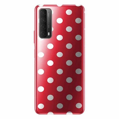 Coque Pour Huawei P Smart 2021 Rouge À Pois