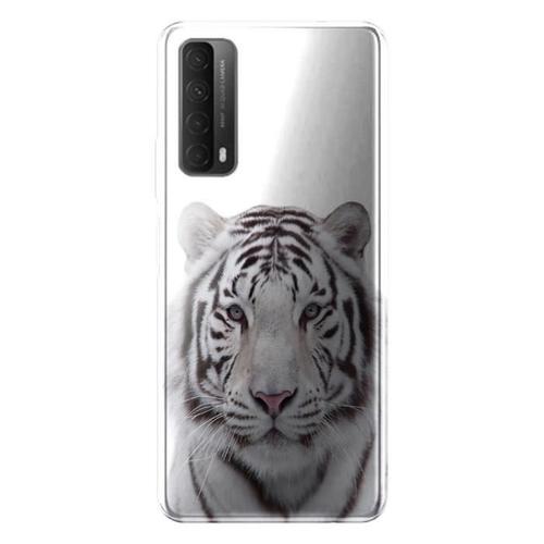 Coque Huawei P Smart 2021 Tigre Blanc