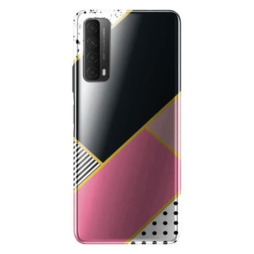 Coque Pour Huawei P Smart 2021 Minimal Pink Style