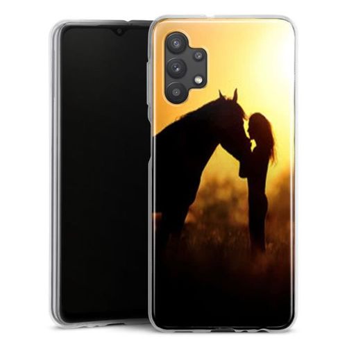 Coque Samsung Galaxy A32 5g Passion Cheval | Silicone