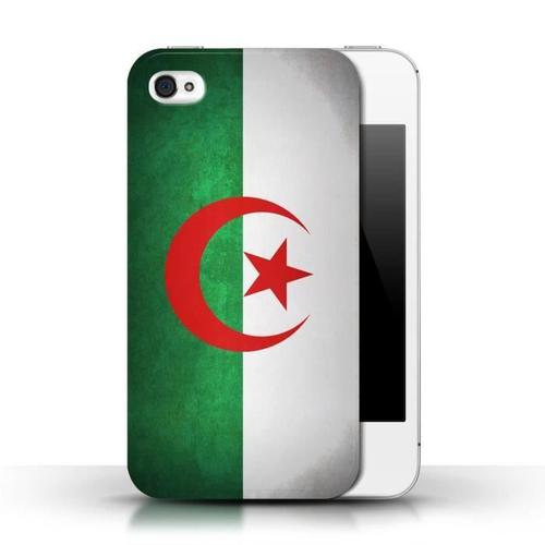 Coque Apple Iphone 4/4s / Algérie Design / Drapeau Collection - Coque De Stuff4