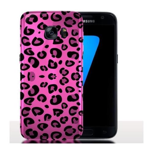 Coque Samsung Galaxy S7 Panthere Rose