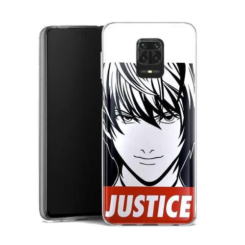 Coque Xiaomi Note 9 Death Note Justice | Silicone | Gel | Collection Manga