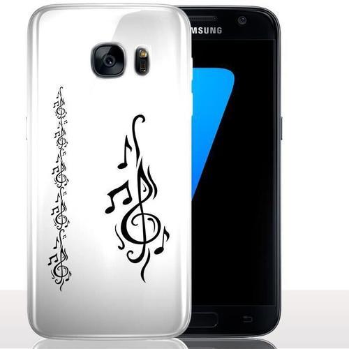 Coque Samsung S7 Edge Note De Musique