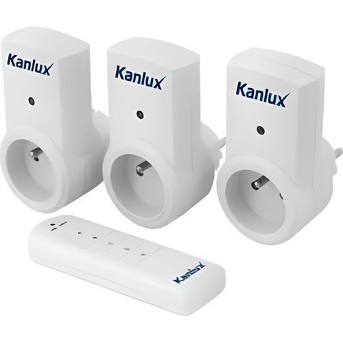 Prises télécommandées x3