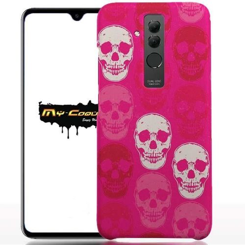 Coque Huawei Mate 20 Lite Skull Rose - Housse Silicone