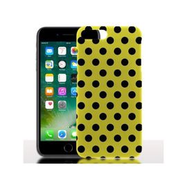 Coque Rigide Apple Iphone 7 Plus Jaune Pois