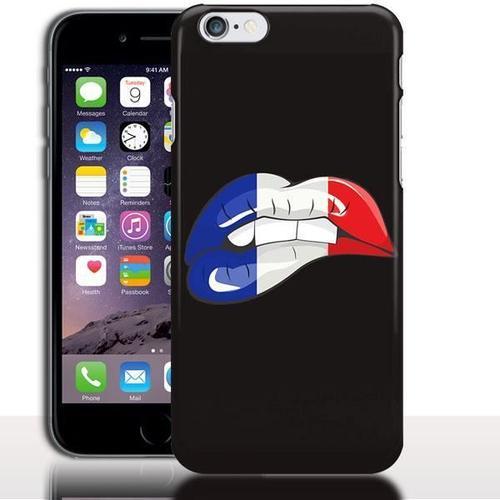 Coque Rigide Apple Iphone 7 Kiss France - Collection Drapeau