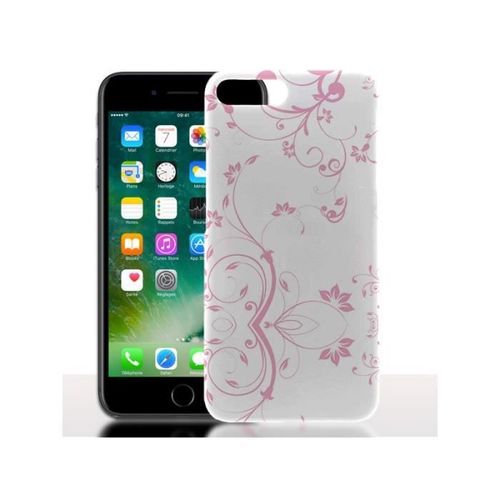Coque Portable Iphone 7 Plus Fleurs Roses