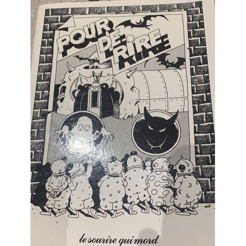 Livre Broché : Pour De Rire ; Éditions : Le Sourire Qui Mord ; Auteurs : Cristian Bruel Et Nicole Claveloux.
