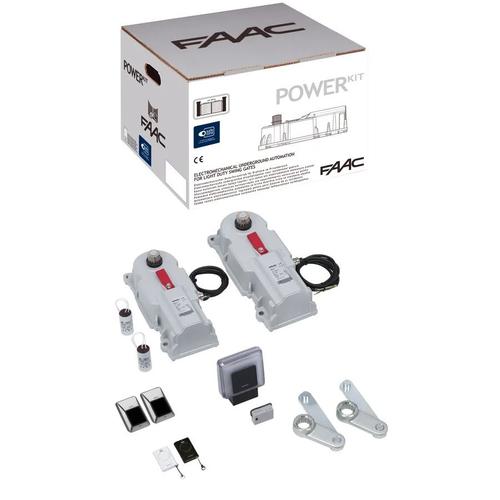 Kit Power pour portail battant 24V - FAAC - 106745