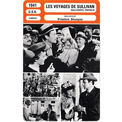 Fiche Monsieur Cinema Les Voyages De Sullivan