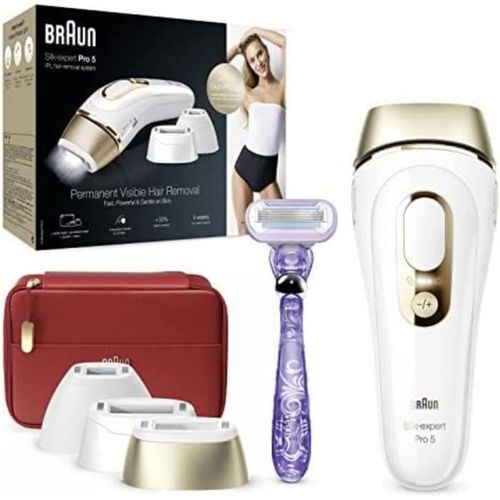 Braun Silk·Expert Pro 5 Pl5267 - Epilateur Laser, Pl Pour Femme, Épilateur Lumière Pulsée, Épilation Semi-Définitive À Domicile, Bla