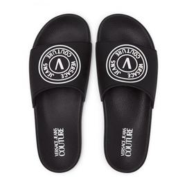 Claquettes Versace Jeans Couture Noir 74ya3sq3 Zs192 899 Fondo Slides Dis. Sq3 39 Rakuten