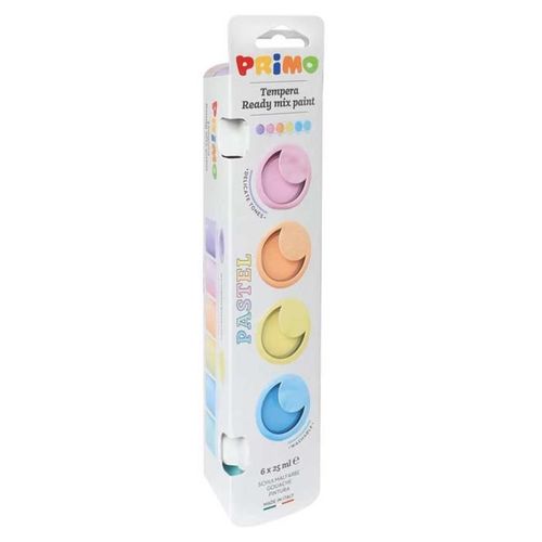 5 Pots De Gouache Couleur Pastel 25 Ml