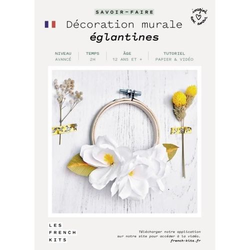 French Kits Fleurs En Papier - Décoration - Eglantines