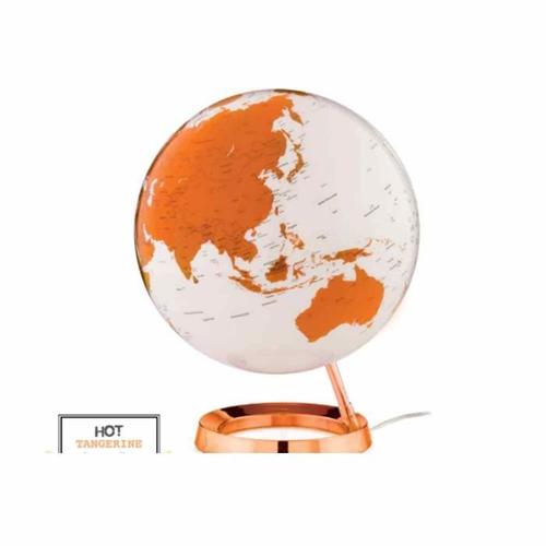 Globe Terrestre Lumineux Light & Colour Ø 30 Cm - Orange