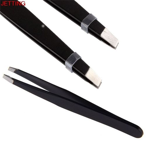 Pince À Épiler Les Sourcils En Acier Inoxydable Pour Femmes Et Filles, Outil De Maquillage Utile, 1 Pièce 