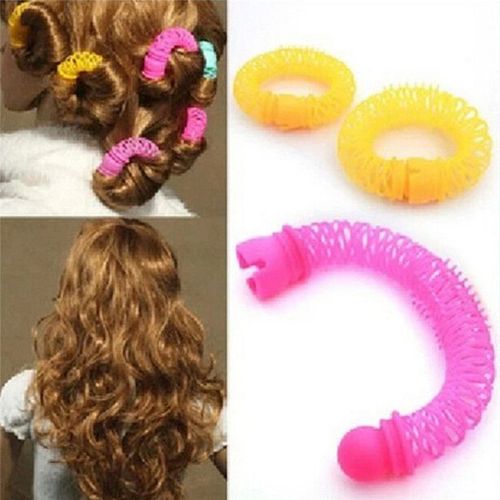 Bigoudi Magique Pour Cheveux, 8 Pièces/Lot, Rouleau En Spirale, Donuts, Outil De Coiffure, Bricolage, Accessoires Pour Cheveux 