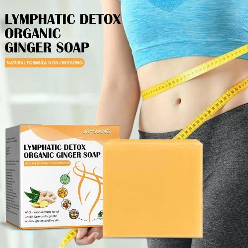 Savon Au Gingembre Bio Détox Naturel, Drainage, Perte De Poids, Pour Le Gonflement Et Le Soulagement De La Douleur, Pour Tous Les Types De Peau, 100g W1b4 