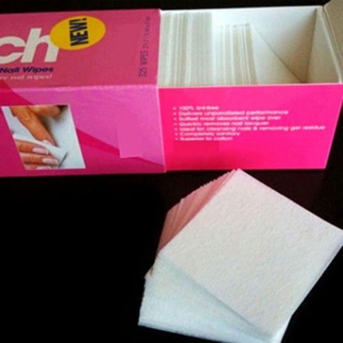 Lingettes En Coton Pelucheux Pour Enlever Le Gel À Ongles, 325 Pièces, 10 Tampons De Nettoyage En Feuille De Coton Non Tissée Pour Vernis À Ongles 