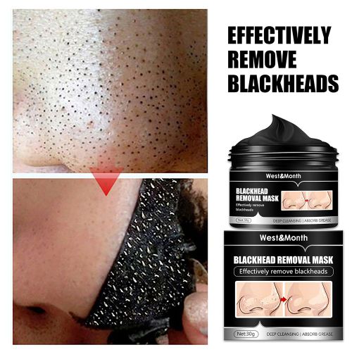 Masque Dissolvant De Points Noirs Au Charbon De Bambou, Nettoyage En Profondeur De La Peau, Rétrécissement Des Pores, Traitement Contre L'acné, Outil De Soins De La Peau 