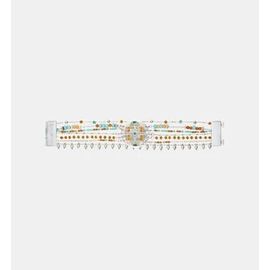Hipanema - Bracelet Manchette Iroquois - Gris