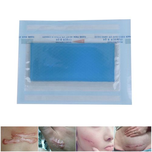 Feuille De Gel De Silicone 3.5x7cm Pour Traitement Thérapeutique Des Cicatrices Sur La Peau, Élimination Des Cicatrices, Césarienne, Chéloïdes Hypertrophiques 