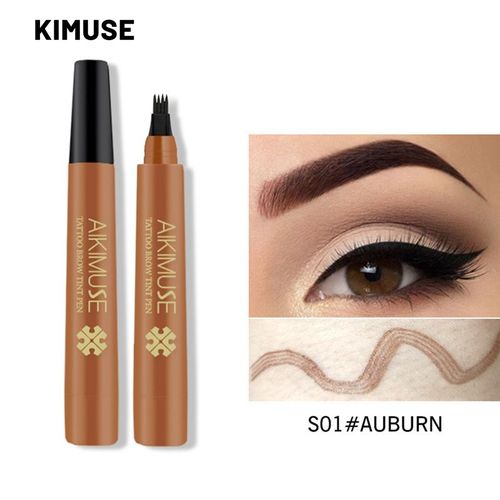Crayon À Sourcils Liquide Étanche, Maquillage Naturel, Facile À Colorier 