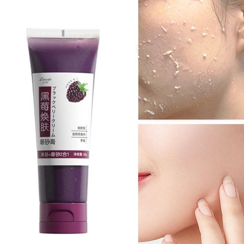 Crème Exfoliante Pour Le Visage, Soin De La Peau, Gommage, Hydratant, Réparateur, Acné, Nettoyant, Traitement, Démaquillant, Blanchissant, Point Noir 