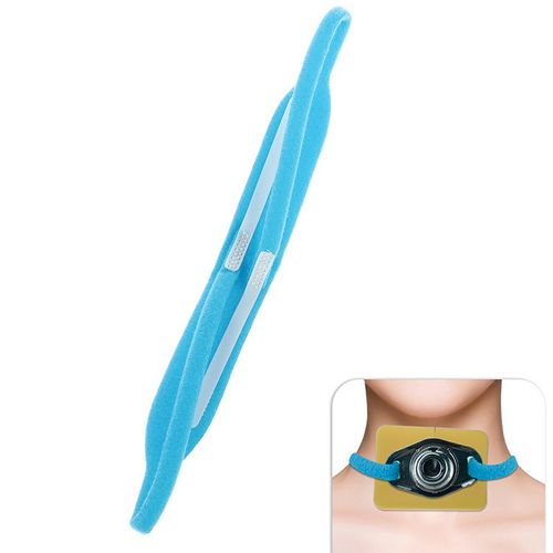 Ceinture De Fixation Pour Tube Médical, Accessoire Médical Confortable Et Ultra Doux Pour La Trachéotomie, 1 Pièce 